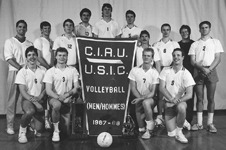 1987-88 U of S Huskies Men's Volleyball