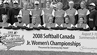 Saskatoon Outlaws Women’s Fastpitch National Champions 2008